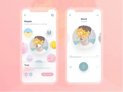 Social Music App ios music player