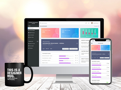 eLearning Dashboard dashboard design dashboard ui design ui uidesign