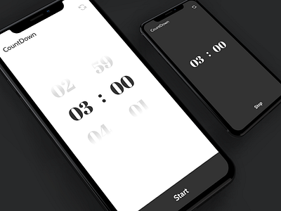 #dailyui #014 Countdown Timer 014 countdowntimer dailyui mobile app photoshop sketch ui ux