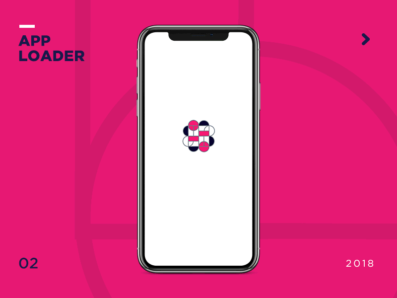 Fedgroup Preloader #2 2d animated animation app branding design gif illustration mograph typography ui ux