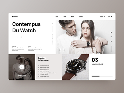 Typography UI — Project 21 clean design designer interface landing page layout minimal minimalistic page typography ui uidesign uiwebdesign userinterface ux web web design webdesign webpage website