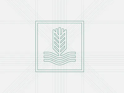 AAG Logo Build agribusiness australia badge brand branding farm farming icon identity logo wheat