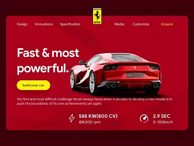 Landing Web Page dailychallenge dailyui design interfacedesign sketch sketchapp ui uidaily uidesign uidesignpatterns uitrends visualdesign