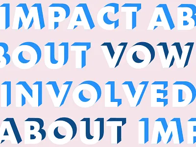 Chunky Type design graphic design text typogaphy