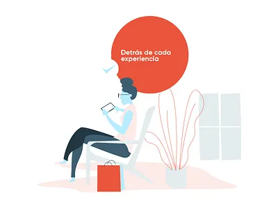 Scene Illustration abstract design illustration ui website concept