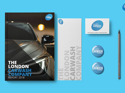 The London Carwash Company branding design