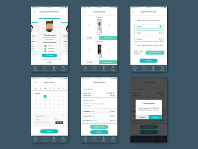 Revolver Subscription UI Flow digital design illustration subscription ui design