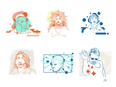 Patron Saint of Internet: 2017 digital illustration ilustracion photoshop wacom