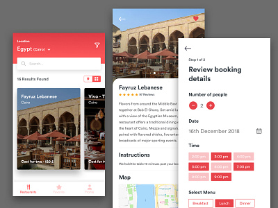 Hotel booking App app minimal ui ux