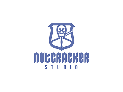 Nutcracker Logotype bdsm bold branding concept heavy logotype studio