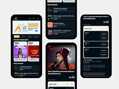 🎭 App for discovering and purchasing event tickets appdesign bookingapp cleanui entertainment eventapp eventdiscovery mobileapp performingarts ticketingapp ui uidesign userexperience ux uxdesign