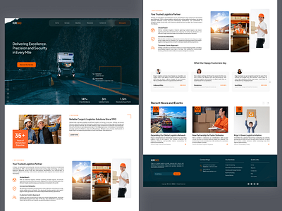 Kirgo - Landing Page smartshipping