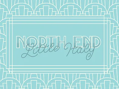 Art Deco art deco boston clean design graphic design illustration illustrator lettering vector