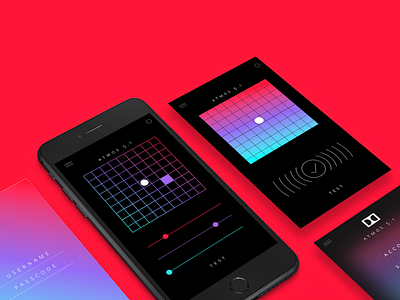 Atmos speaker UI design ui uidesign uiux wireframe
