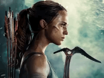 Tomb Raider cinemagraph cinemagraph motion graphics werble