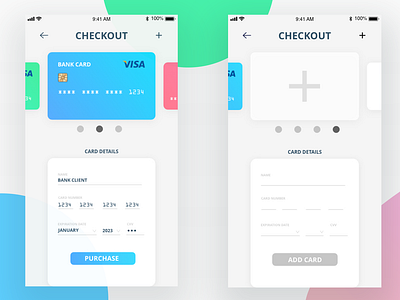 Daily UI 002 - Credit Card Checkout adobe adobephotoshop adobexd bank checkout colours creditcard creditcardcheckout dailui dailyui dailyui 002 dailyuichallenge graphicdesign illustration onlinebank pay typography ui uiux userinterface