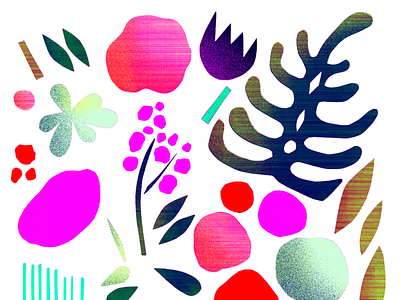 Matisse Cutouts color flowers imperfect matisse palm paper plants texture