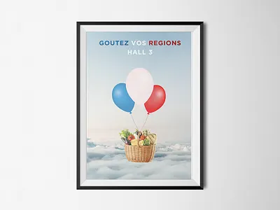 Goutez Vos Regions Poster graphic design poster poster design publicity