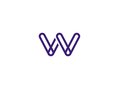 "W" Logo 2018 brand branding d design exploration flat graphic identity illustration lettering logo minimal premade type vector