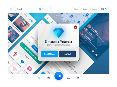 Elmas creative design mobile mobile app ui