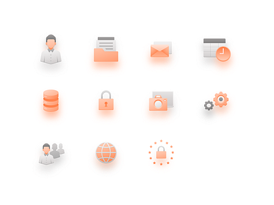 Backup Icons backup design icons icons set