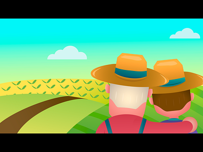 Farm animation farm illustration vector