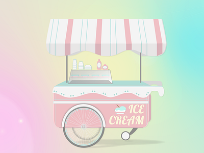 Ice Cream Truck animation ice cream ice cream truck illustration vector