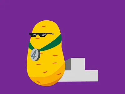 Character Design - Potato character design illustration vector