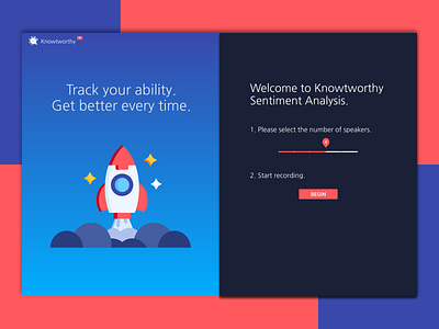 Sentiment Analysis Landing Page branding clean colors design flat gradient illustration landingpage typography ui ui ux ux web web design