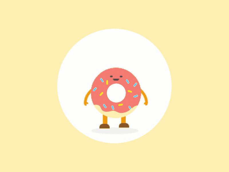 Donut | Principle 11/100 animation principleapp