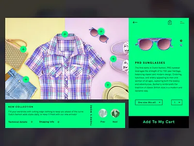 Clothing Brand Detail brand clothing desktop detail portfolio shopping