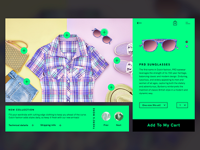 Clothing Brand Detail brand clothing desktop detail portfolio shopping