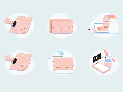 Small illustrations design icon illustration