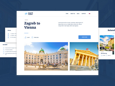 Travel agency 2/2 app branding design responsive ui ux web