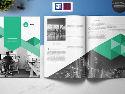 Company Profile agency agency branding brand brochure business company company brochure company profile corporate design indesign indesign template letter minimal professional profile profile design proposal template web proposal