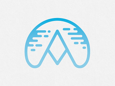 Mountain Logo Design Concept color combinations font exploration visual brand family selection branding isometric shape mark logo identity icon logos logofolio geometric mountain blue flat simple letters illustration simple shape mark style guide bright vector logomark design