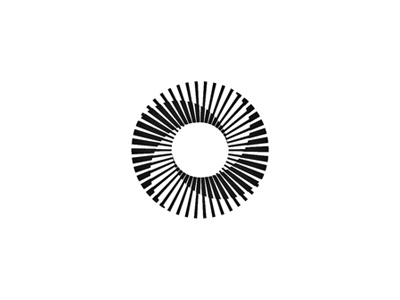 Mark Exploration agency circle creative growth layers logo mark o