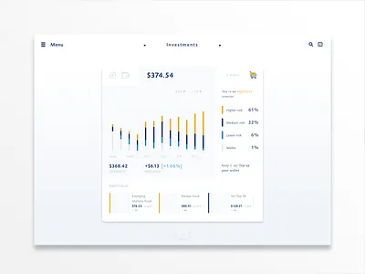 BNZ Web | Index investing concept accounts bank app bank of new zealand bnz business clean datavisualisation design finance fintech index funds investing redesign ui ui ux design ux web