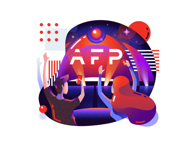 Alfa-Mobile onboarding (AFP) afp alfa bank alfabank designalfabank illustration onboarding tolstovbrand vector