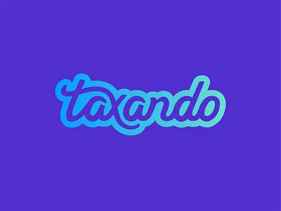 Taxando app bank brand do tax identity money tax taxes taxando