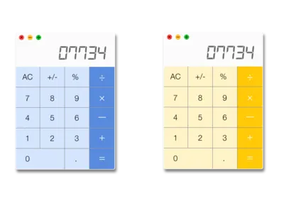Daily UI 004 Calculator dailyui dailyui004 design sketch ui ux