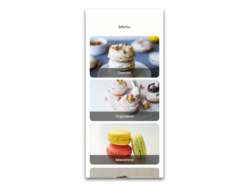 Yummy Macarons!!! clean design sketch ui ux