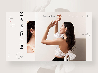 Shop clean e commerce fashion modern shop shop design typography ui ux web