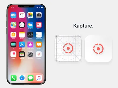 Video App Concept Icon clean concept design icon iphone ui video app