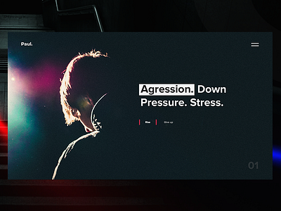 Depression alone black depression design digital minimalism red ui ui ux ux website