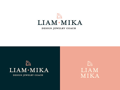 Millennial Diamond Company - Option 1 brand identity brand identity design branding design diamonds graphic design logo logo design millennials