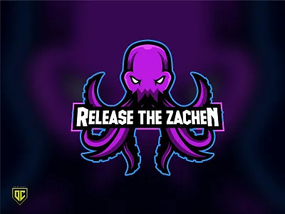 RELEASE THE ZACHEN esport gaming ilustration mascot twitch