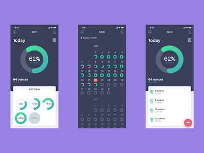 New iOS screens colors interfaces ios ui ux