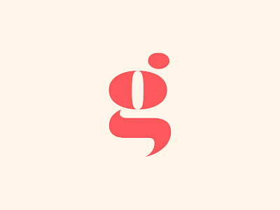 G brand branding icon illustration logo minimal typography