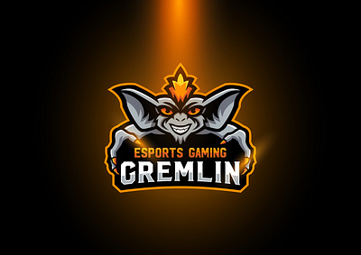 Gremlin Esports Gaming esports gamer gaming gremlin illustration logo team